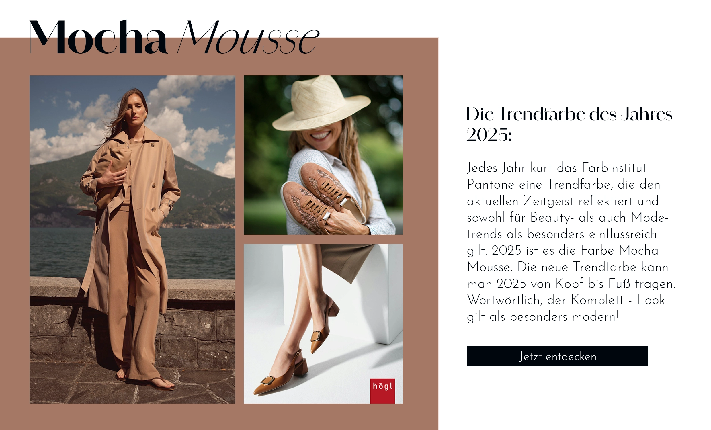 Trendfarbe: Mocha Mousse