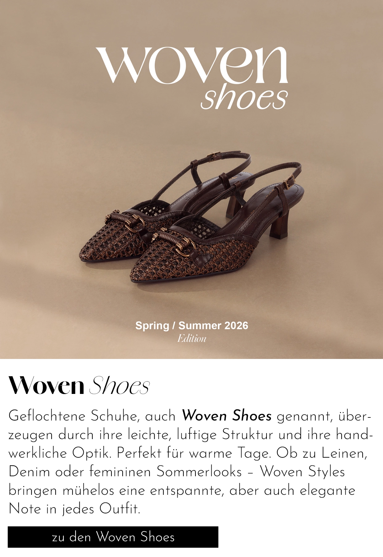 Woven Shoes