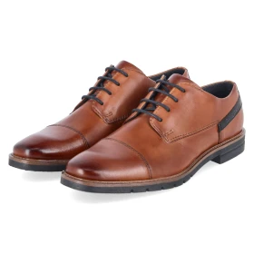 Halbschuhe - cognac
