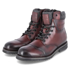 Schnürboots - dark red