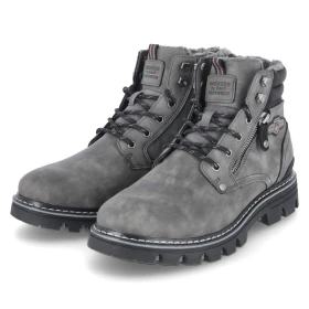 Schnürboots - dunkelgrau