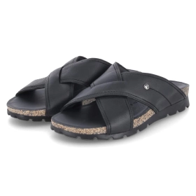 Pantoletten SALMAN - negro