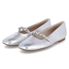 Spangenballerinas - silber (Kristall) Spangenballerinas - silber (Kristall)