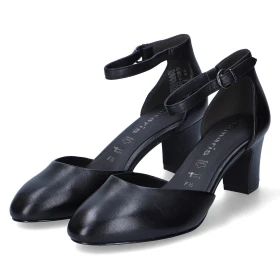 Spangenpumps - BLACK LEATHER