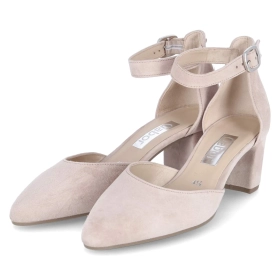 Spangenpumps - rouge