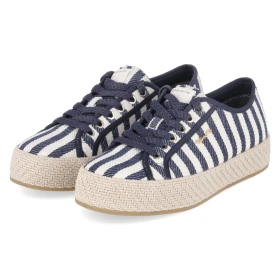 Schnür-Espadrilles - NAVY COMB