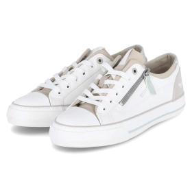 Low Sneaker - Weiss/Beige