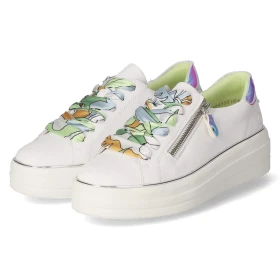 Low Sneaker - weiss kombi