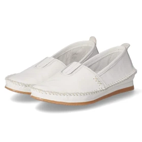 Mokassins - weiss