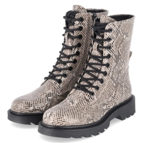 Schnürboots - BEIGE SNAKE Schnürboots - BEIGE SNAKE