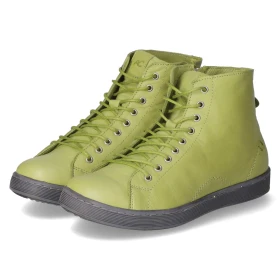 Schnürstiefeletten - kiwi