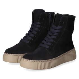 Schnürstiefeletten - dark-blue
