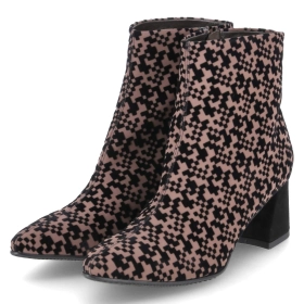 Ankle Boots - king choco camoscio nero