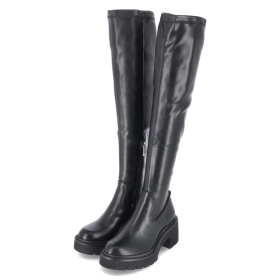 Overkneestiefel - black