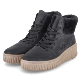 Winterstiefeletten - schwarz