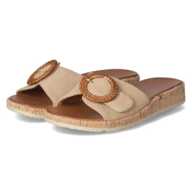 Pantoletten - tan Pantoletten - tan