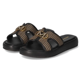 Pantoletten RAMI PACHA - black Pantoletten RAMI PACHA - black