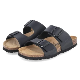 Pantoletten KORMOS - black