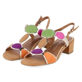 Sandaletten - ALMOND MULTI