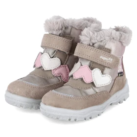 Winterstiefeletten HUSKY - beige/rosa Winterstiefeletten HUSKY - beige/rosa