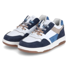 Low Sneaker - navy-cobalt-white