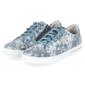 Schnürschuhe STELLA - HELLBLAU/SILBER