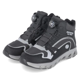 Schnürboots - schwarz