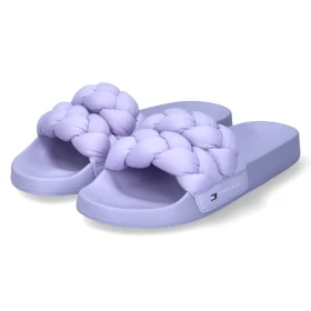 Pantoletten - purple Pantoletten - purple