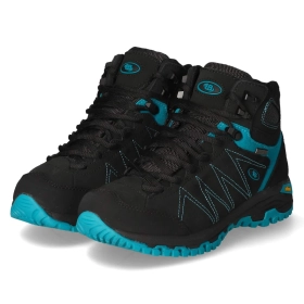 Outdoorsneaker MOUNT KAPEL - schwarz/türkis Outdoorsneaker MOUNT KAPEL - schwarz/türkis