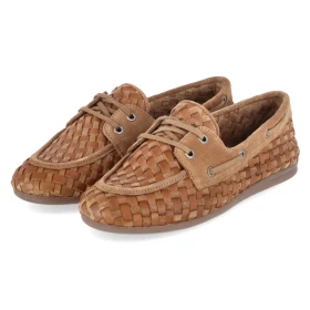 Bootsschuhe - cognac