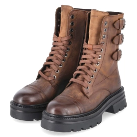 Biker Boots - Brown