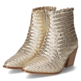Ankle Boots - gold