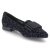Ballerinas - king blu camoscio nero