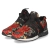 Low Sneaker - Velvet Black / Red Flower Low Sneaker - Velvet Black / Red Flower
