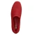 Slipper - red knitted