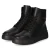 Schnürstiefeletten - black