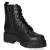 Schnürstiefeletten CASTLE - BLACK