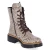 Schnürstiefel - beige kombi