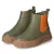 Chelsea Boots - oliv/orange Chelsea Boots - oliv/orange