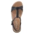 T-Steg-Sandalen FABRICIA 01 - schwarz