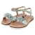 Sandalen ISA - salvia,flowers