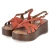 Plateausandalen - TERRACOTTA