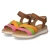 Sandalen - pink/gree/oran/cam