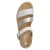 Sandalen - silber/platin