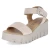 Plateausandalen - TAUPE SUEDE