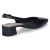 Slingpumps - BLACK LEATHER