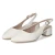 Slingpumps - WHITE LEATHER