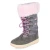 Snowboots NELLIE - grau/rosa