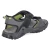 Sandalen - black/green