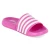 Badepantoletten - Fuchsia - White